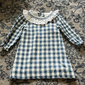 Cecil and Lou smocked collar dress 2t
